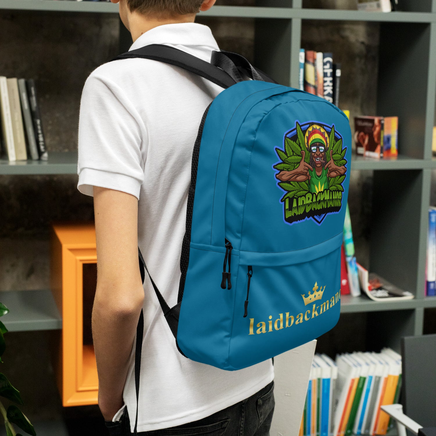 LBM Blue Backpack