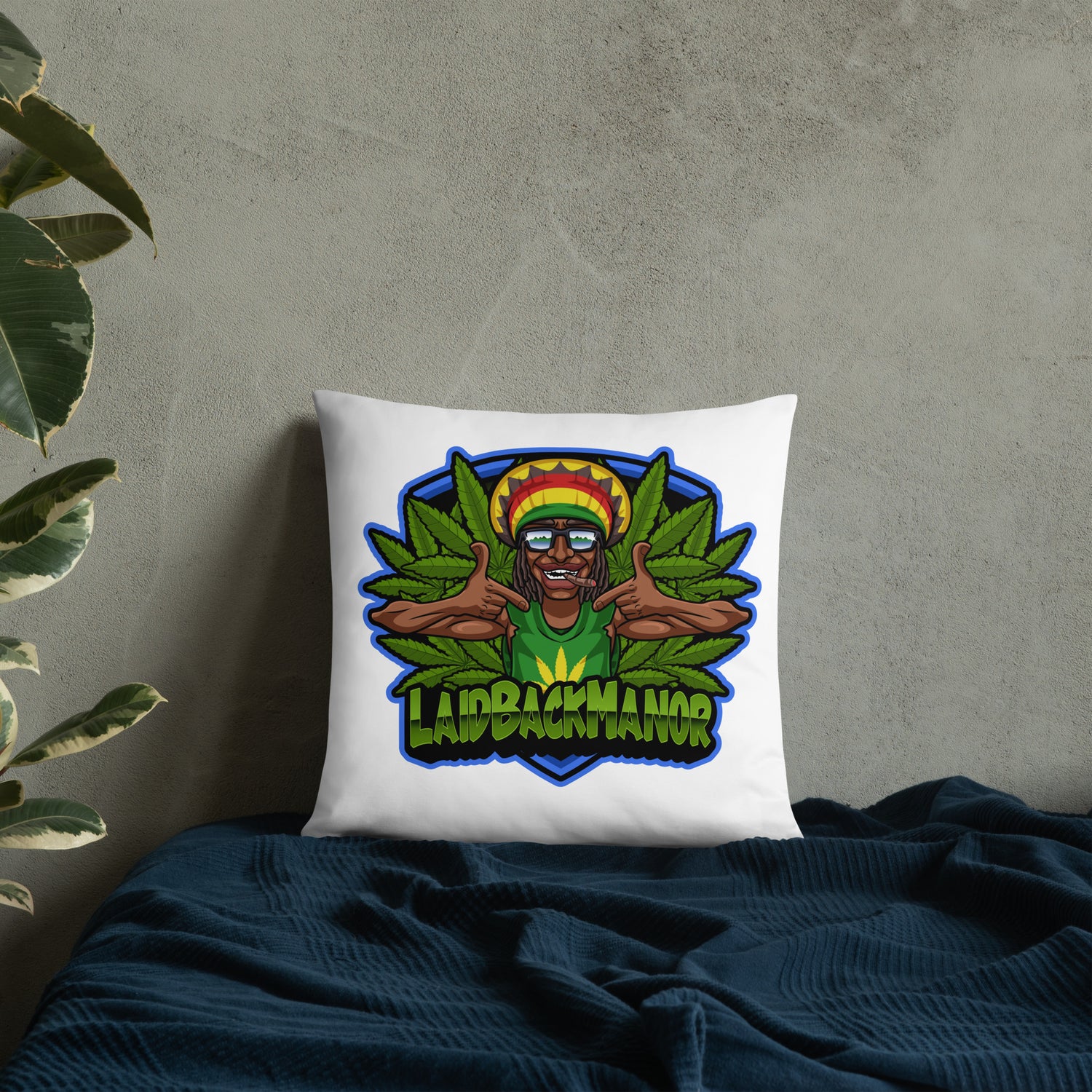 LBM Ganja Man Pillow