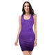 Purple Bodycon dress