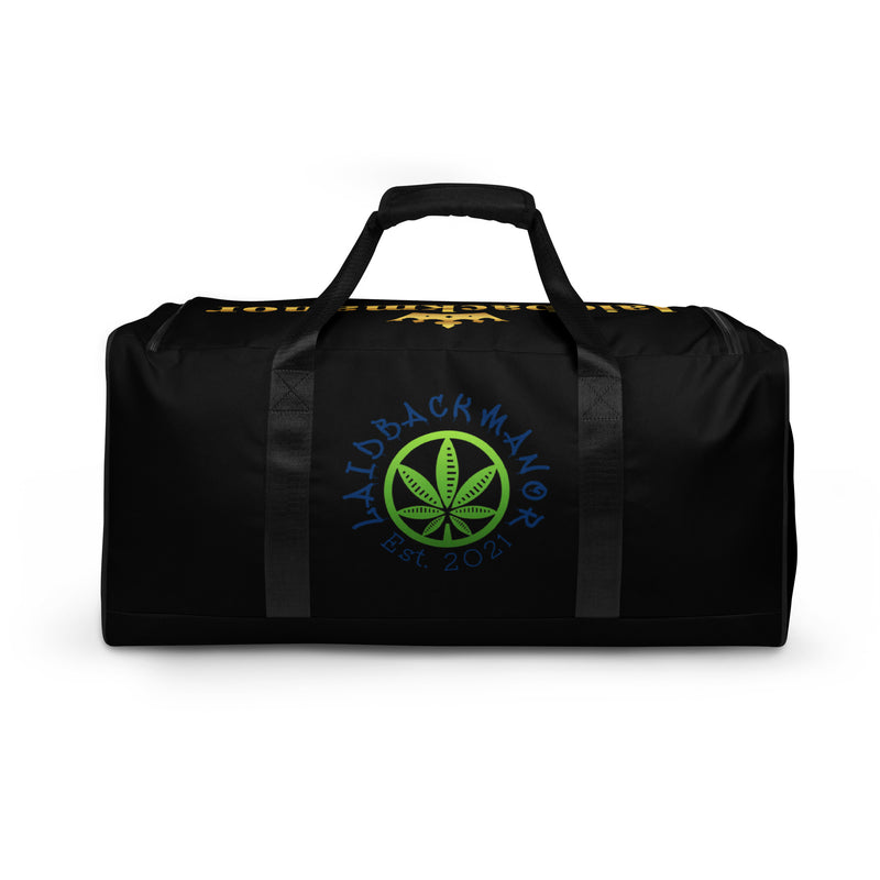 LBM Black Duffle bag