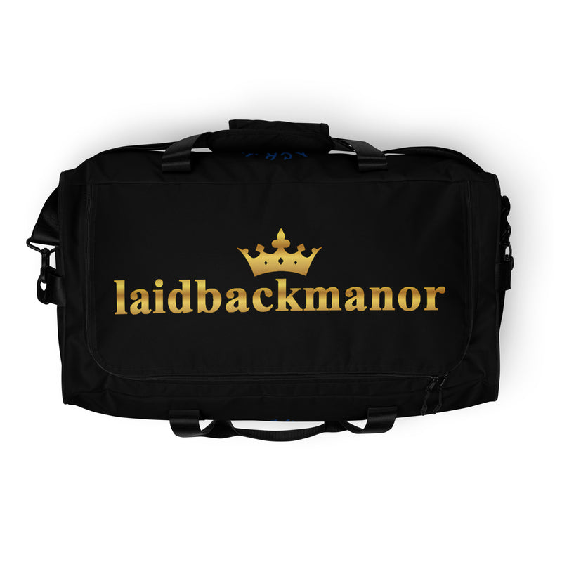 LBM Black Duffle bag