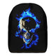 Blue Skull Backpack