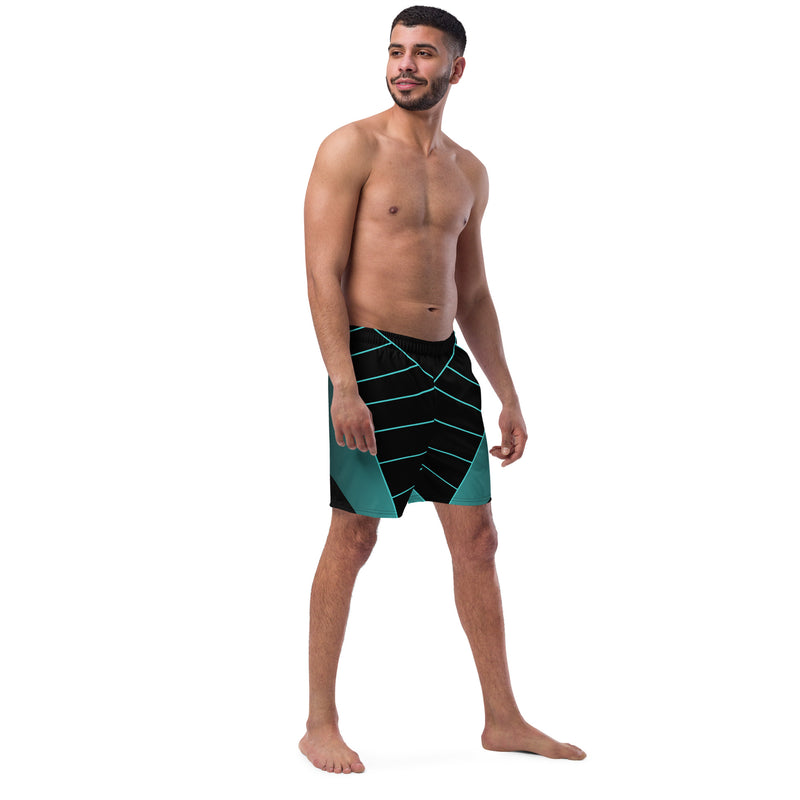 LBM Blue/Black Swim Trunks