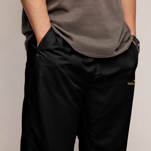 LBM Black track pants