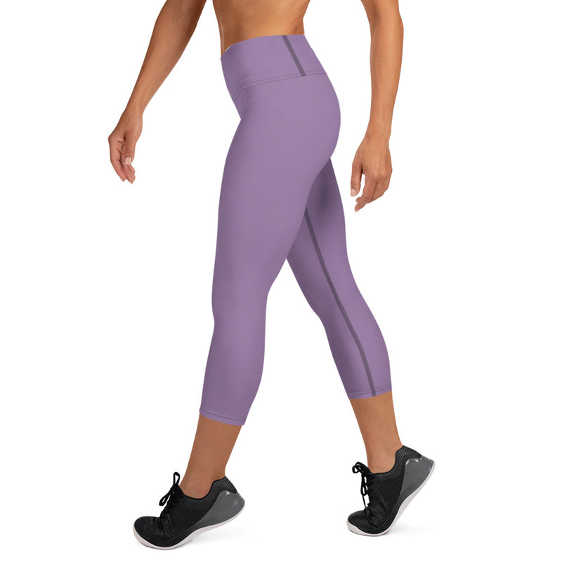 LBM Lilac Woman Yoga Capri Leggings