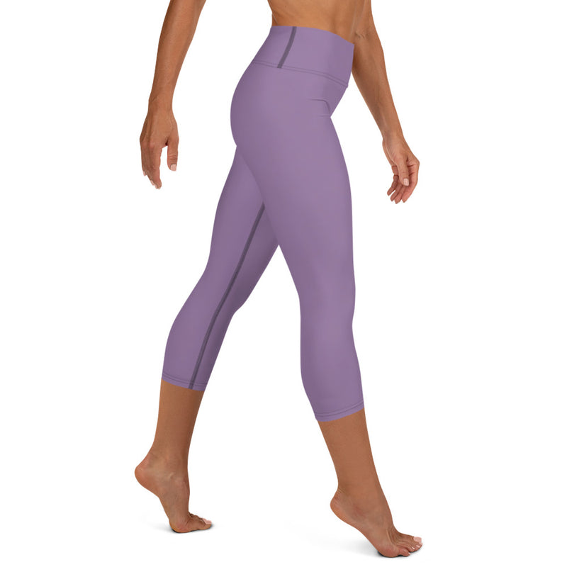 LBM Lilac Woman Yoga Capri Leggings