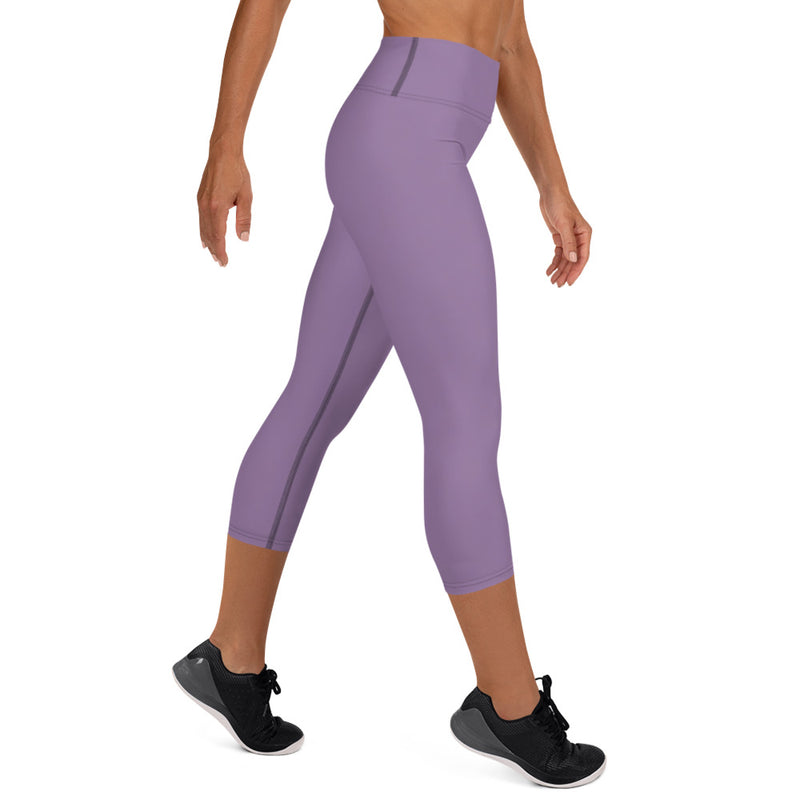 LBM Lilac Woman Yoga Capri Leggings