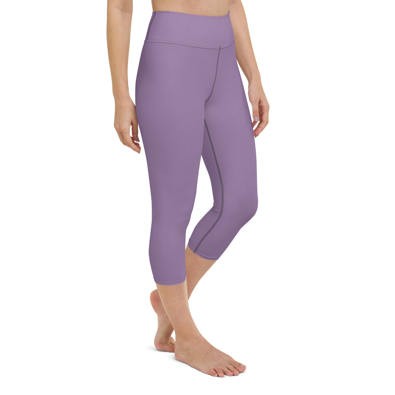 LBM Lilac Woman Yoga Capri Leggings