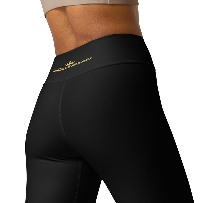 LBM Black Yoga Leggings