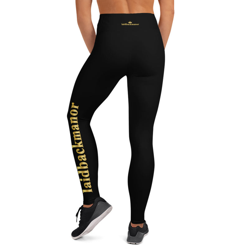 LBM Black Yoga Leggings