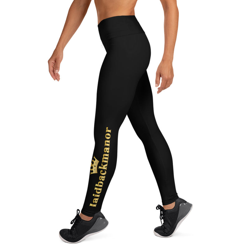 LBM Black Yoga Leggings