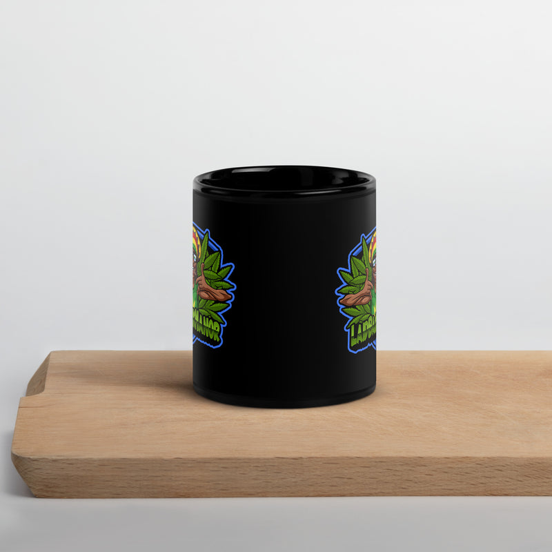 LBM Ganja man Black Glossy Mug