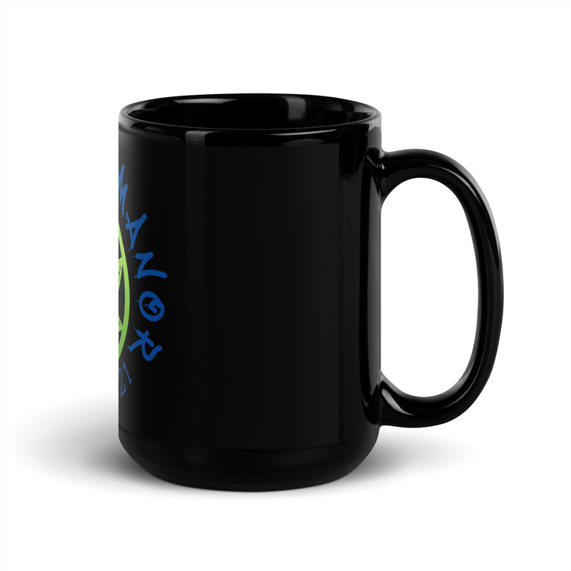 LBM Black Glossy Mug