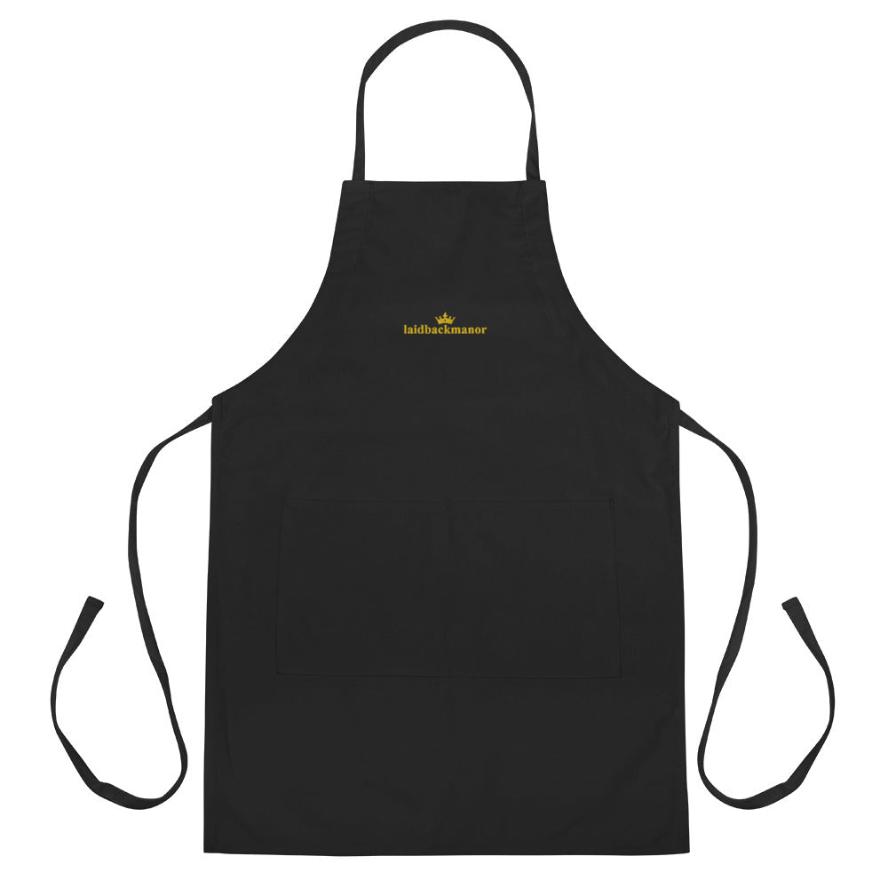 LaidBackManor Embroidered Apron