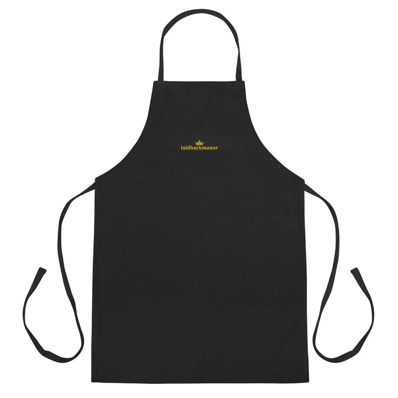 LaidBackManor Embroidered Apron