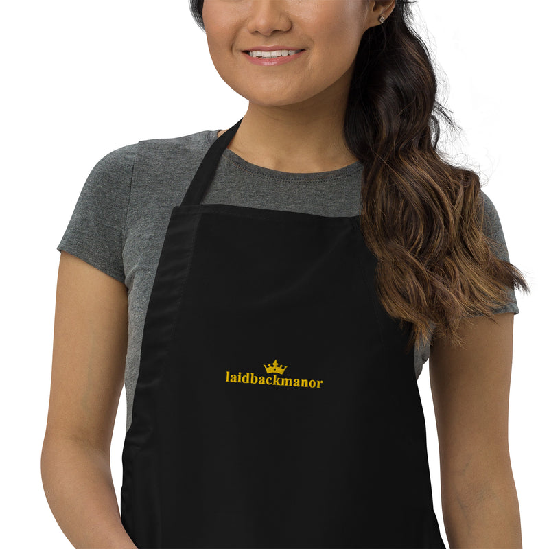 LaidBackManor Embroidered Apron