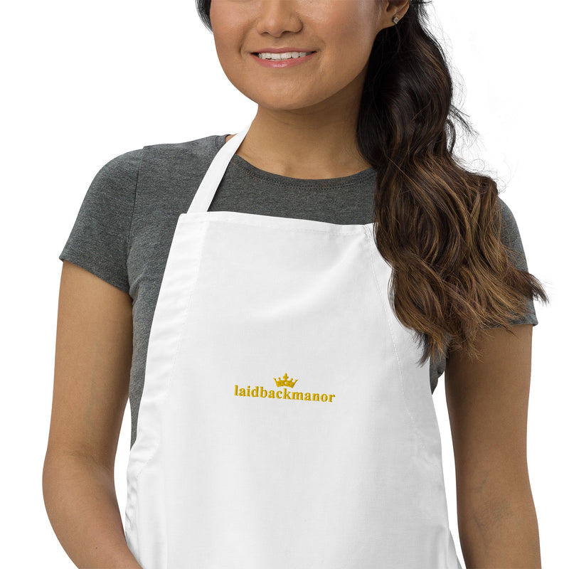 LaidBackManor Embroidered Apron