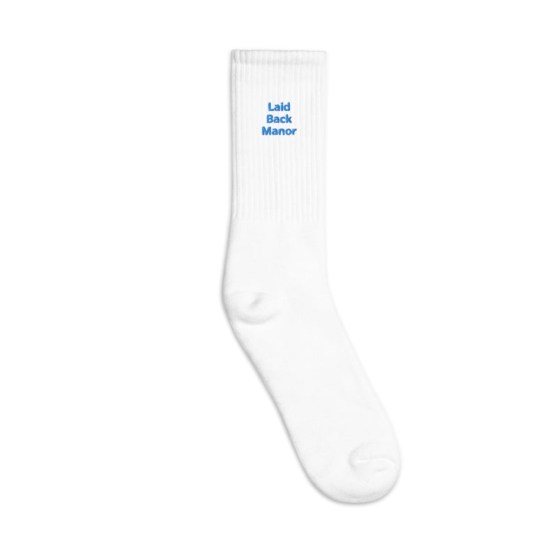 LBM Embroidered socks