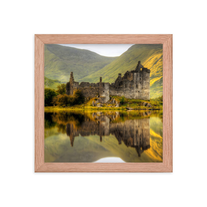 Kilchurn Castle on Loch Awe Framed poster