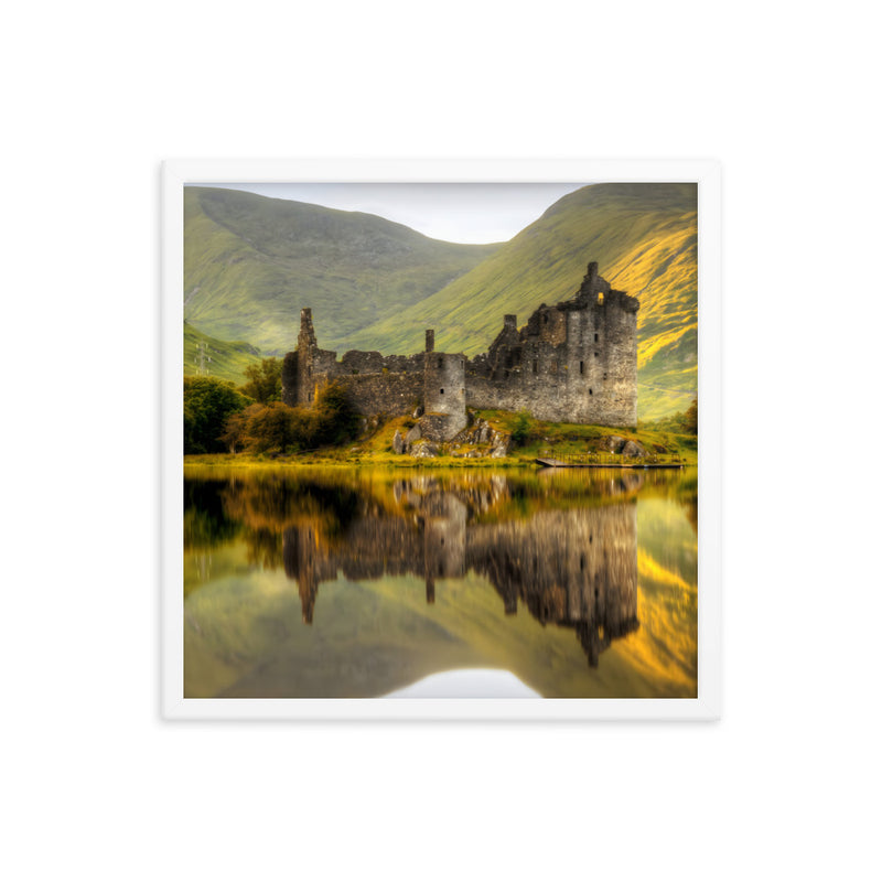 Kilchurn Castle on Loch Awe Framed poster