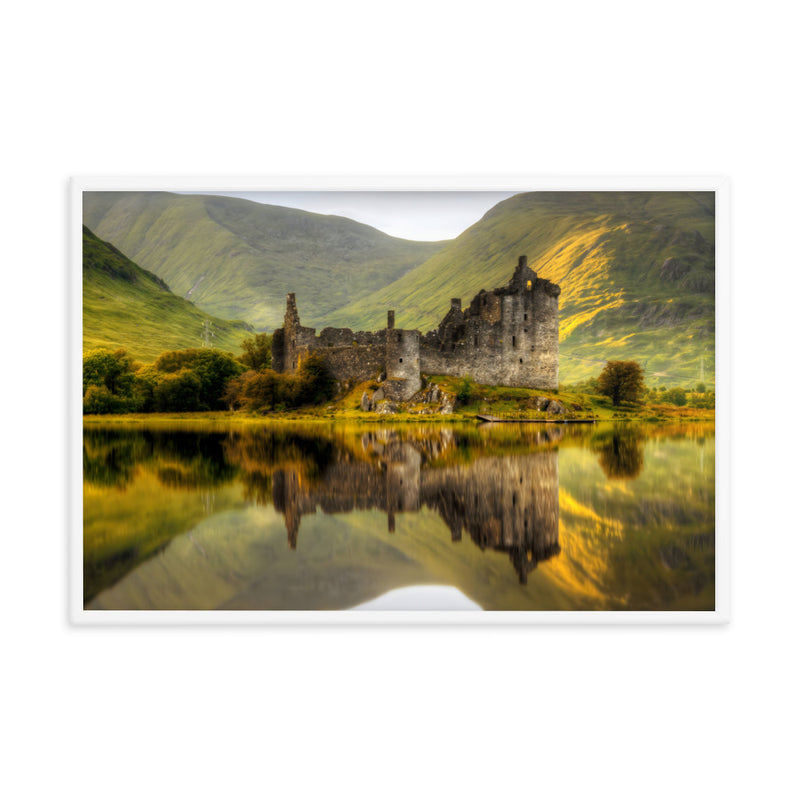 Kilchurn Castle on Loch Awe Framed poster