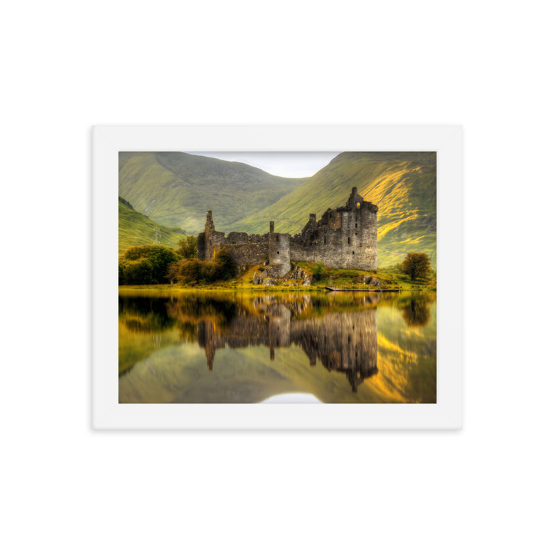 Kilchurn Castle on Loch Awe Framed poster