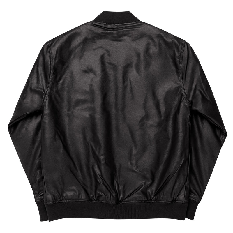 LBM Leather Bomber Jacket