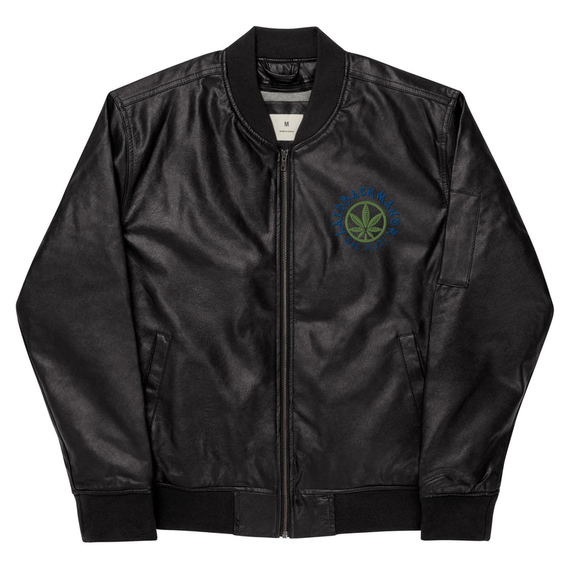 LBM Leather Bomber Jacket