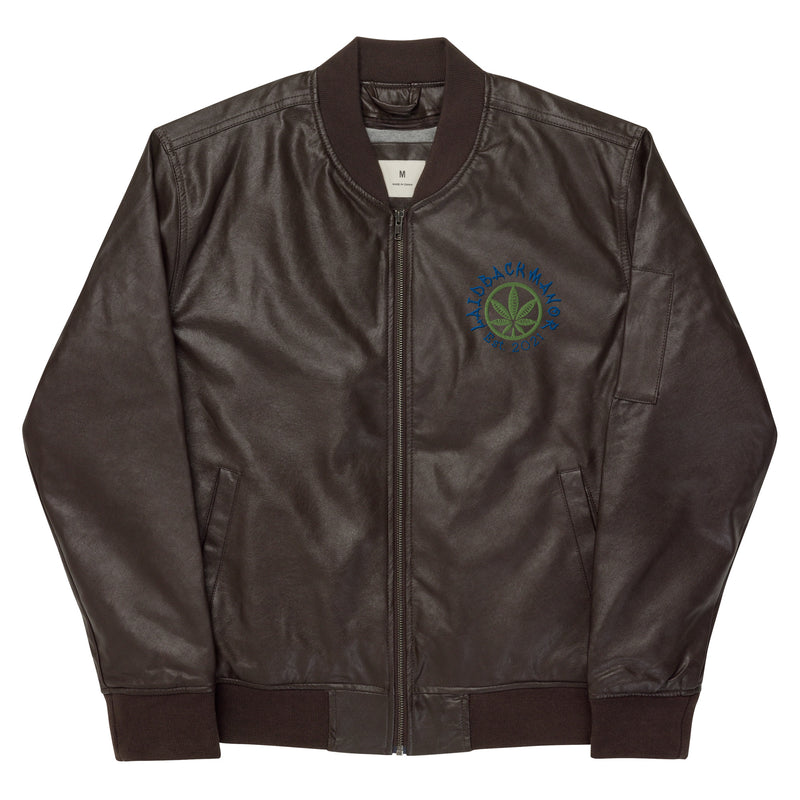 LBM Leather Bomber Jacket