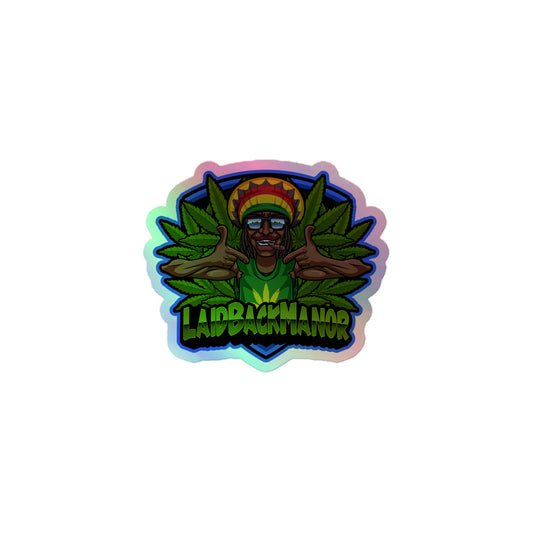 LBM Ganja Man Holographic stickers