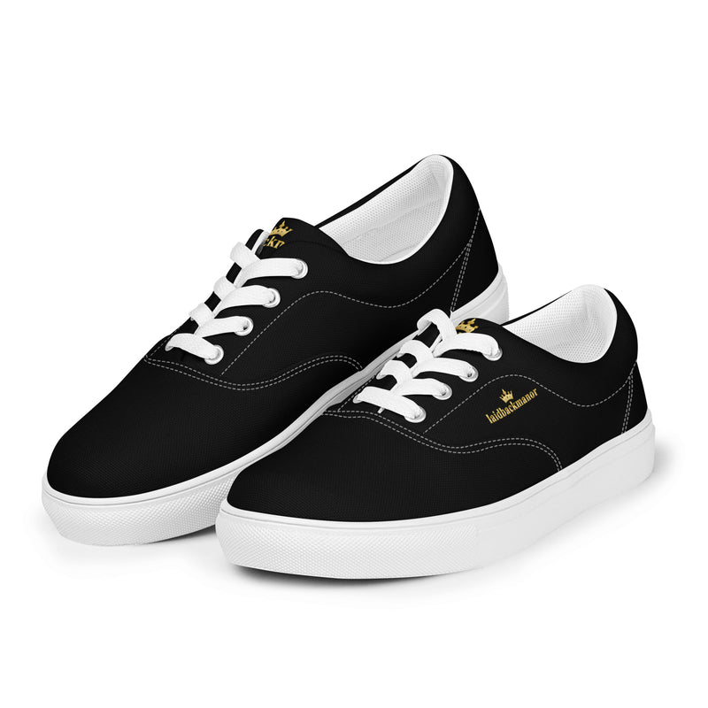 LBM Men’s lace-up canvas shoes