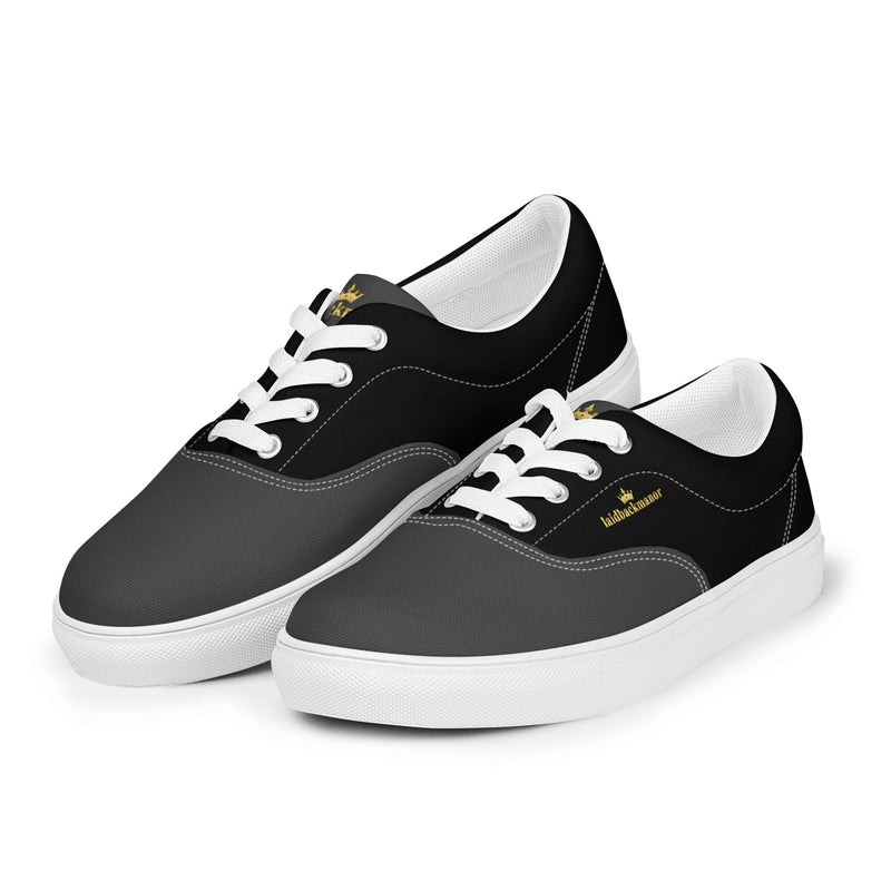 Men’s lace-up canvas shoes