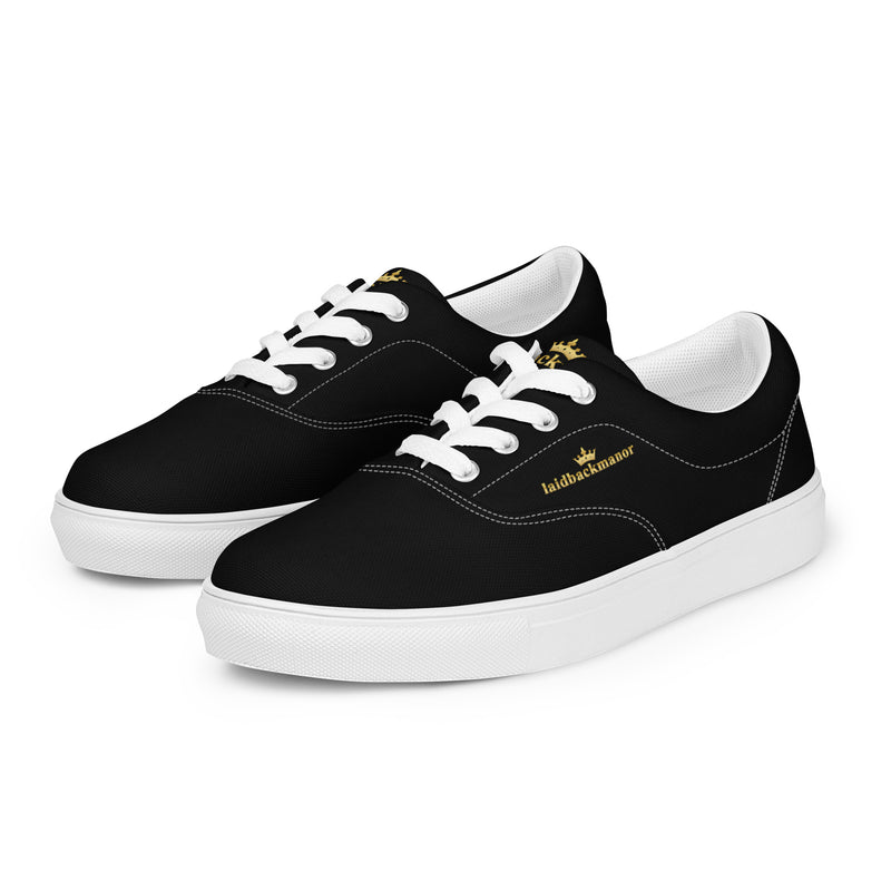 LBM Men’s lace-up canvas shoes