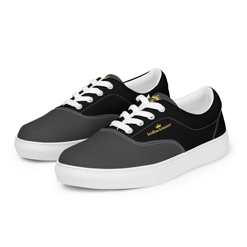 Men’s lace-up canvas shoes