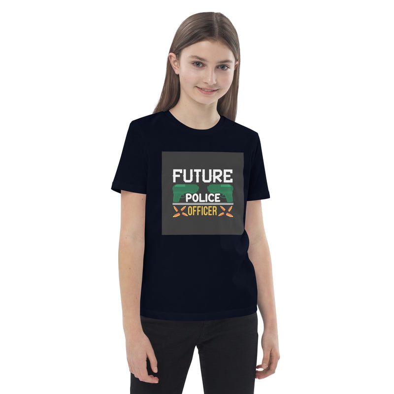 Future Police Organic cotton kids t-shirt