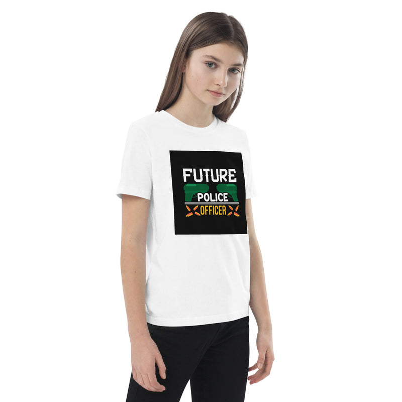 Future Police Organic cotton kids t-shirt