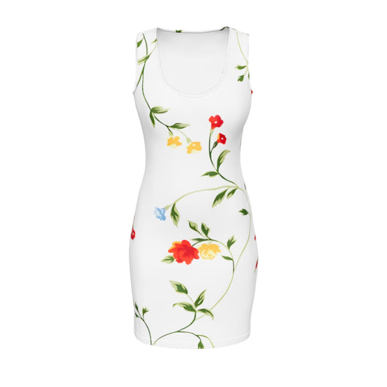 Flower Bodycon dress