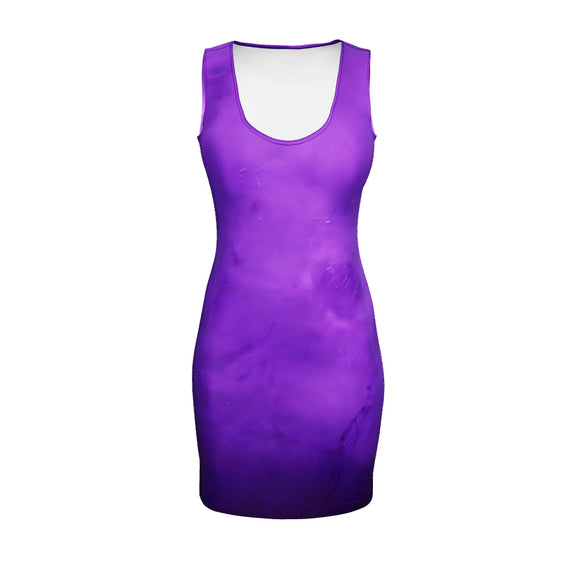 Purple Bodycon dress