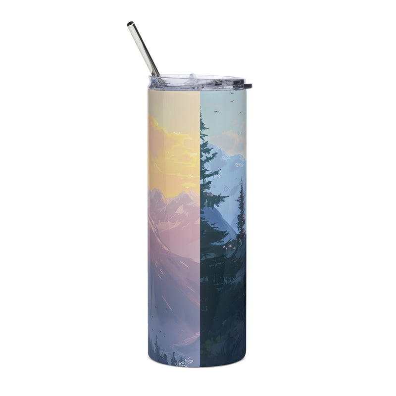 beautiful Stainless steel tumbler