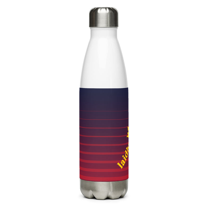 Red/Black Stainless steel water bottle