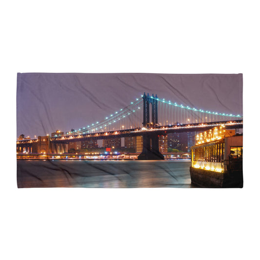 NEW YORK CITY MANHATTAN BRIDGE Towel