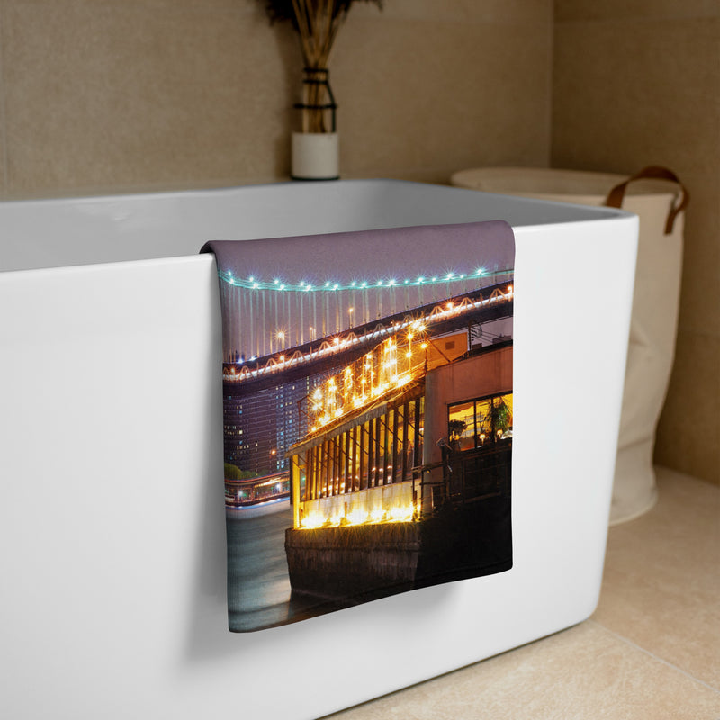 NEW YORK CITY MANHATTAN BRIDGE Towel