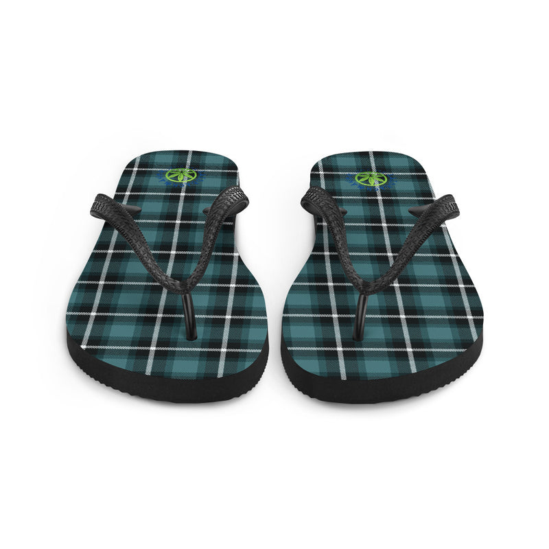 Tartan Flip-Flops