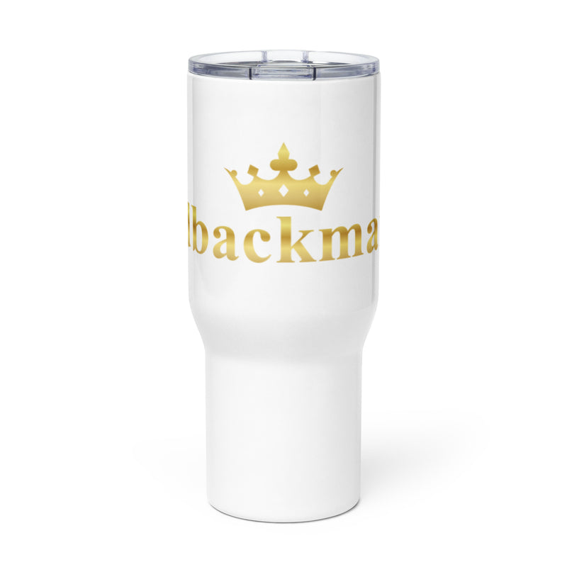 LaidBackManor Travel mug with a handle