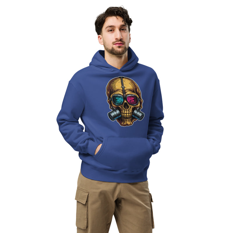 Skull Gass Mask Unisex oversized hoodie