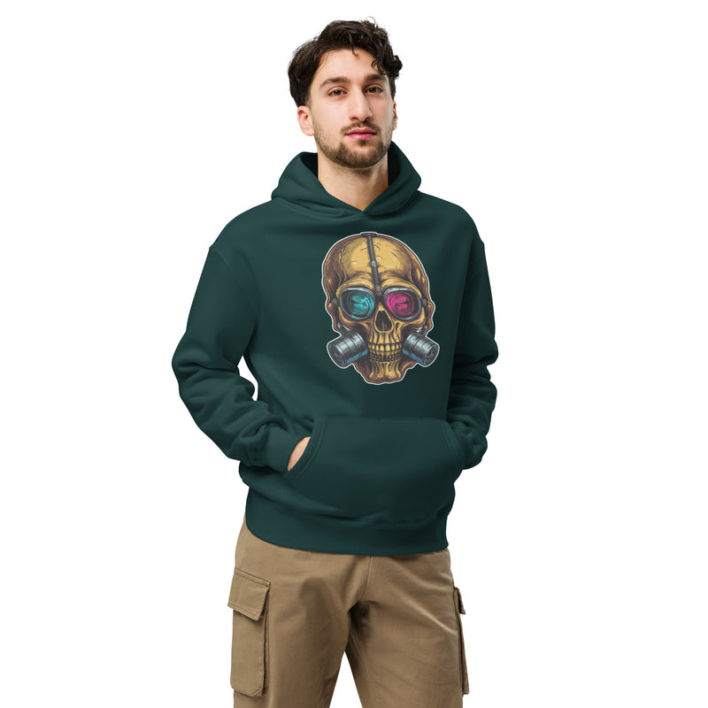 Skull Gass Mask Unisex oversized hoodie