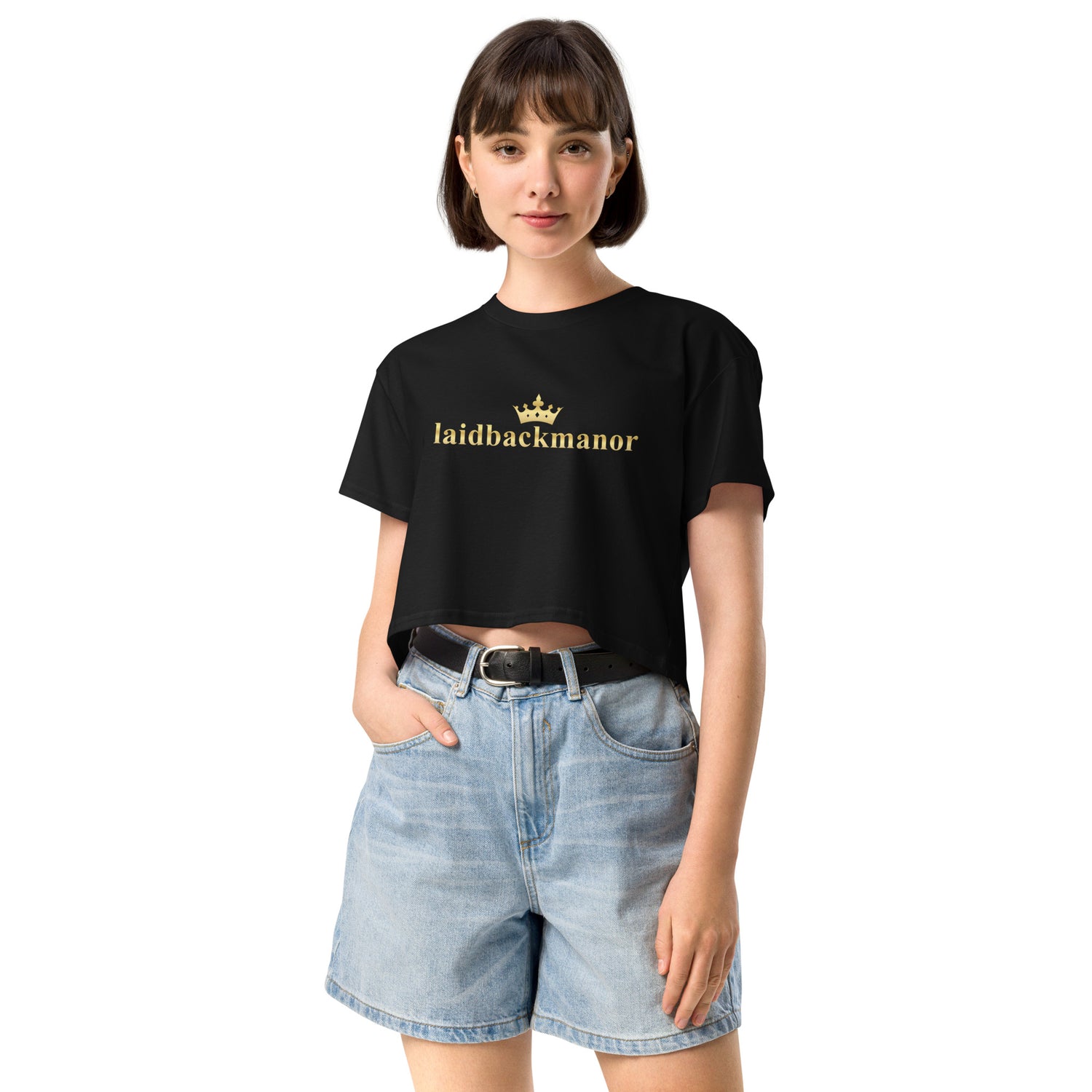 LaidBackManor Women’s crop top