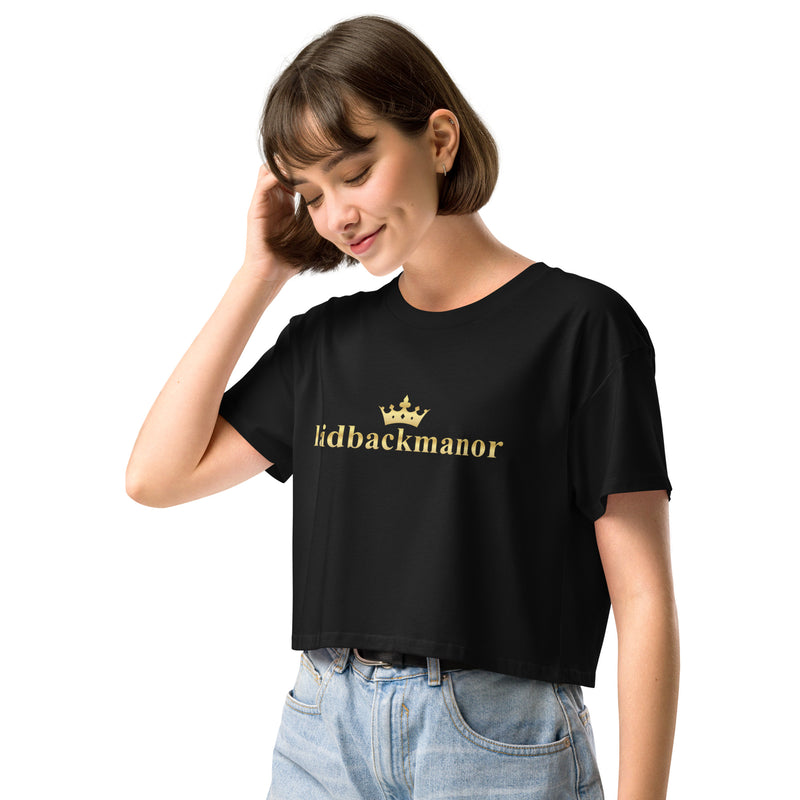 LaidBackManor Women’s crop top