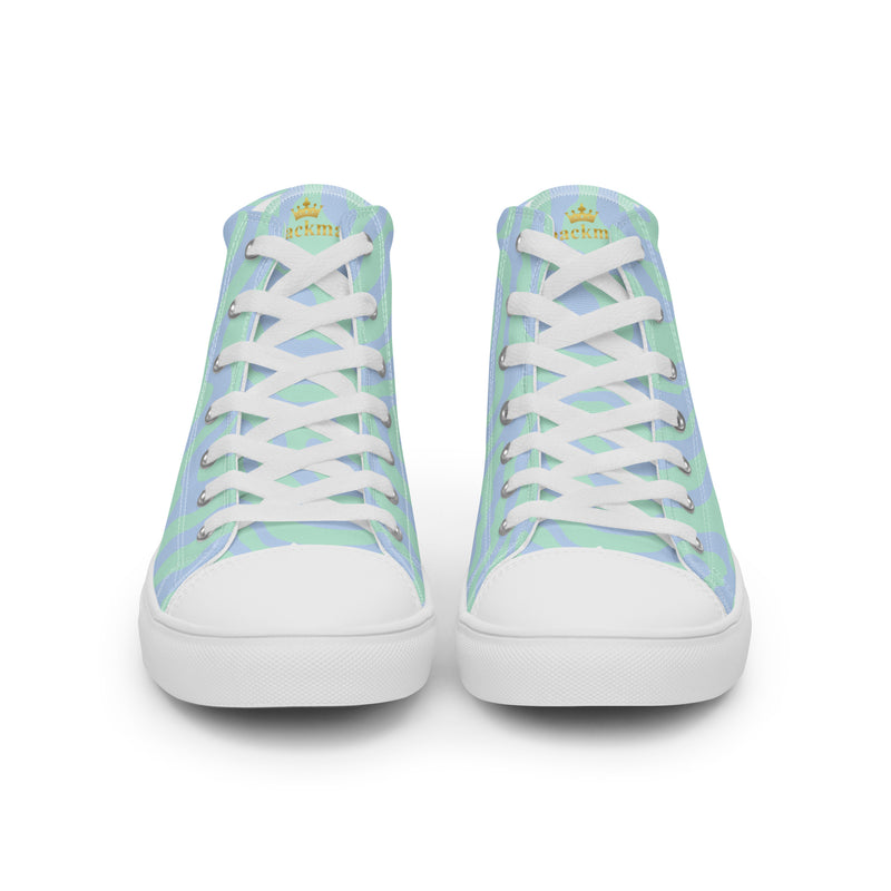 Women’s high top canvas shoes